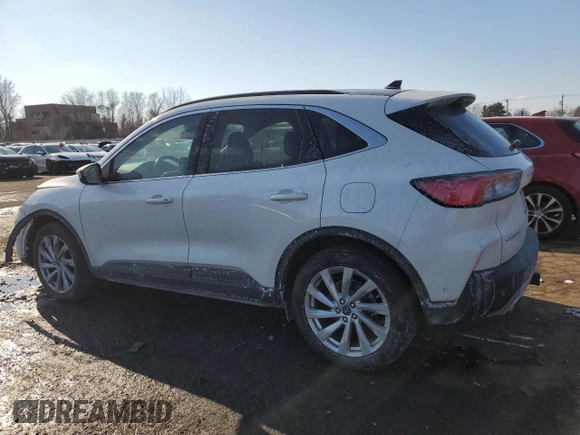 2021 Ford Escape Titanium Hybrid with VIN 1FMCU9DZ0MUA36540, listed as a Copart auction lot 42286485 with 46,908 mi miles and Salvage title. Bid and sale history available at DreamBid. Image 2.