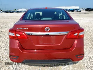 2017 Nissan Sentra SV with VIN 3N1AB7AP2HL663543, listed as a Copart auction lot 60820755 with 112,747 mi miles and Salvage title. Bid and sale history available at DreamBid. Image 6.