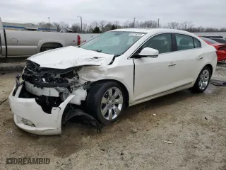 2012 Buick LaCrosse Leather with VIN 1G4GC5E34CF205016, listed as a Copart auction lot 43716325 with 161,484 mi miles and Non Repairable. Bid and sale history available at carsss.com. Image 1.
