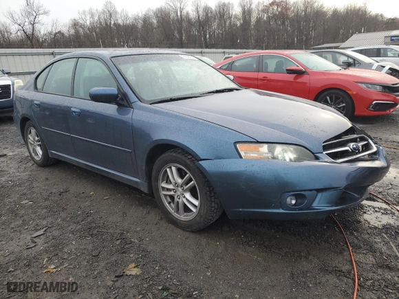 2005 Subaru Legacy Sedan (Natl) Ltd with VIN 4S3BL626X57213458, listed as a Copart auction lot 81824214 with 191,930 mi miles and Salvage Title. Bid and sale history available at carsss.com. Image 4.