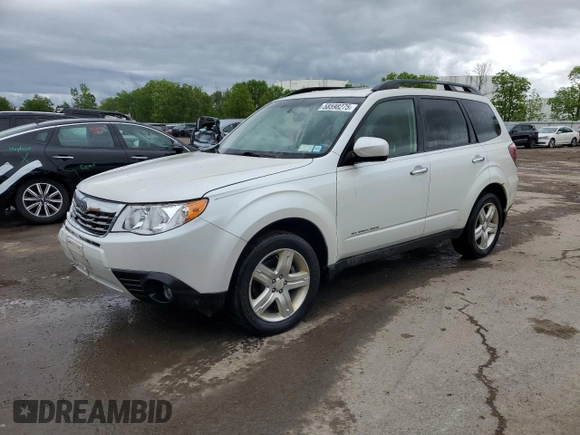 2010 Subaru Forester X Limited with VIN JF2SH6DCXAH772549, listed as a Copart auction lot 58598275 with 142,128 mi miles and Salvage title. Bid and sale history available at DreamBid. Image 1.