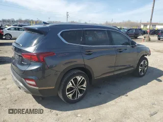 2020 Hyundai Santa Fe Limited with VIN 5NMS5CAA1LH196098, listed as a Copart auction lot 49047615 with 51,821 mi miles and Salvage Title. Bid and sale history available at carsss.com. Image 3.