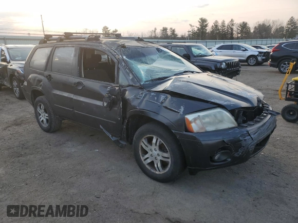 2006 Mitsubishi Endeavor LS with VIN 4A4MN21S86E038496, listed as a Copart auction lot 48854035 with 181,254 mi miles and Salvage Title. Bid and sale history available at carsss.com. Image 4.