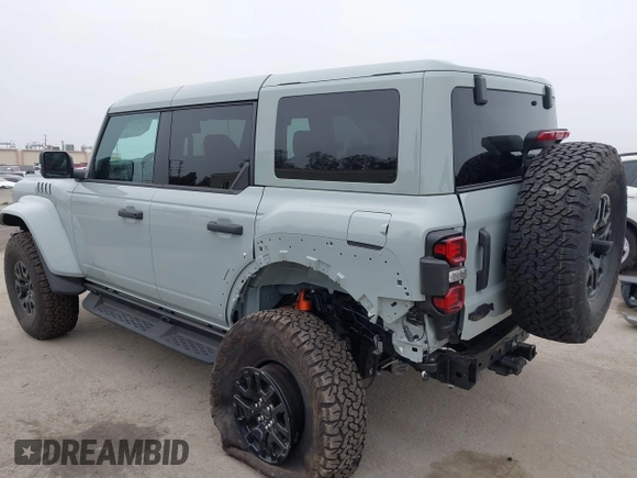 2024 Ford Bronco Raptor with VIN 1FMEE0RRXRLB33753, listed as a IAAI auction lot 42465984 with 1,702 mi miles and . Bid and sale history available at DreamBid. Image 3.