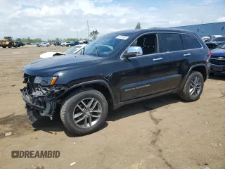 2018 Jeep Grand Cherokee Limited with VIN 1C4RJFBG8JC211660, listed as a Copart auction lot 56726995 with 108,399 mi miles and Clean title. Bid and sale history available at DreamBid. Image 1.
