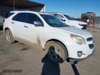 2010 Chevrolet Equinox LTZ with VIN 2CNALFEWXA6374907, listed as a IAAI auction lot 41255049 with 193,055 mi miles. Bid and sale history available at carsss.com. Image 1.