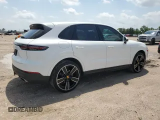 2020 Porsche Cayenne with VIN WP1AA2AYXLDA07163, listed as a Copart auction lot 44260315 with 22,207 mi miles and Salvage title. Bid and sale history available at DreamBid. Image 3.