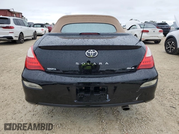 2008 Toyota Solara SE with VIN 4T1FA38P48U154995, listed as a Copart auction lot 74465634 with Not Provided miles and Non Repairable. Bid and sale history available at DreamBid. Image 6.