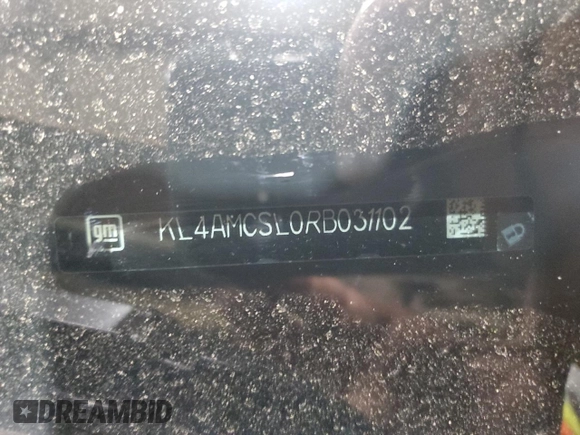 2024 Buick Encore GX Preferred с VIN KL4AMCSL0RB031102, выставлен на аукционе Copart как лот 57079655 с пробегом 8 614 миль миль и Списание • Salvage title. История ставок и продаж доступна на DreamBid. Изображение 13.