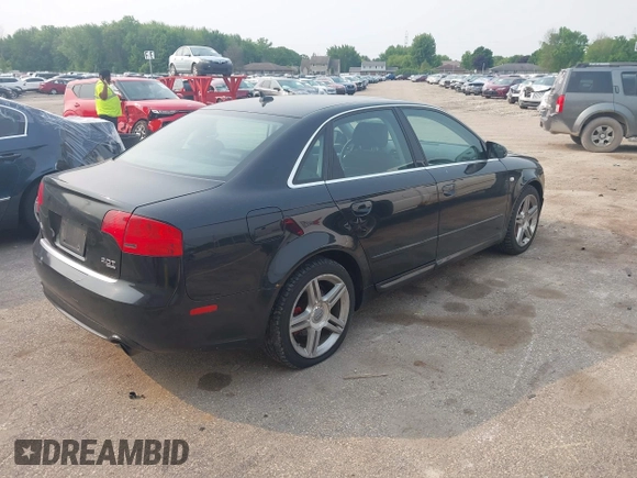 2008 Audi A4 2.0T with VIN WAUDF78E48A041209, listed as a IAAI auction lot 42401299 with 161,370 mi miles and . Bid and sale history available at DreamBid. Image 4.
