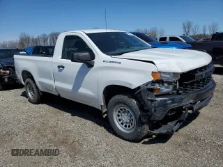 2020 Chevrolet Silverado 1500 Work Truck with VIN 3GCNWAEH7LG152902, listed as a Copart auction lot 53345215 with 139,498 mi miles and Clean Title. Bid and sale history available at carsss.com. Image 4.