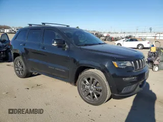 2019 Jeep Grand Cherokee Overland with VIN 1C4RJFCT4KC563230, listed as a Copart auction lot 42061085 with 50,712 mi miles and Salvage Title. Bid and sale history available at carsss.com. Image 4.