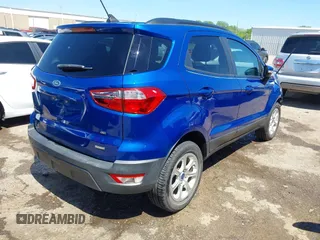 2020 Ford EcoSport SE with VIN MAJ3S2GE6LC344672, listed as a IAAI auction lot 42082028 with 72,122 mi miles and . Bid and sale history available at DreamBid. Image 4.