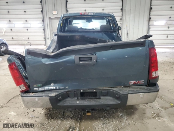 2011 GMC Sierra 1500 SLE with VIN 1GTR2VE32BZ106563, listed as a Copart auction lot 50020795 with 147,022 mi miles and Non Repairable. Bid and sale history available at carsss.com. Image 6.