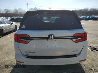 2023 Honda Odyssey Touring with VIN 5FNRL6H81PB005652, listed as a Copart auction lot 43769035 with 29,972 mi miles and Salvage Title. Bid and sale history available at DreamBid. Image 6.