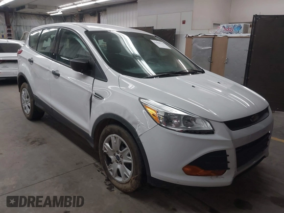 2015 Ford Escape S with VIN 1FMCU0F71FUA79522, listed as a IAAI auction lot 41809478 with 114,336 mi miles. Bid and sale history available at carsss.com. Image 1.