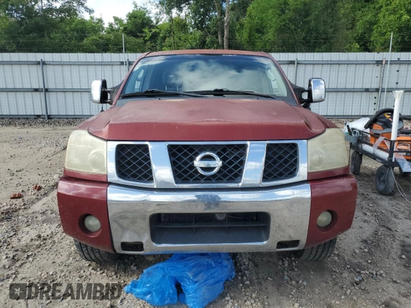 2004 Nissan Titan LE with VIN 1N6AA07AX4N557455, listed as a Copart auction lot 60488815 with 294,544 mi miles and Non repairable. Bid and sale history available at DreamBid. Image 5.