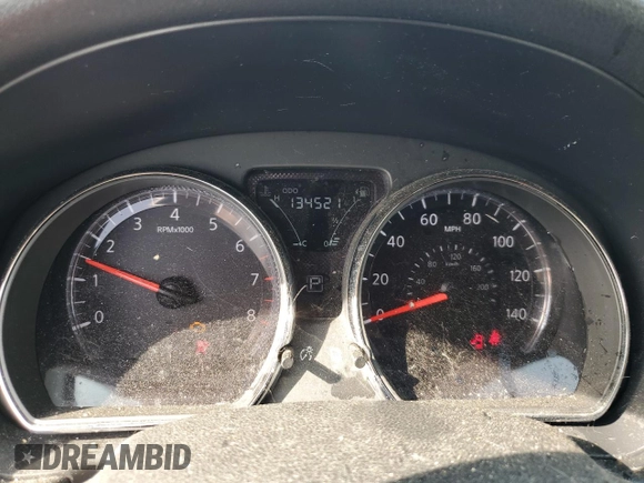 2016 Nissan Versa SV with VIN 3N1CN7AP3GL904900, listed as a Copart auction lot 55420655 with 134,521 mi miles and Salvage title. Bid and sale history available at DreamBid. Image 9.