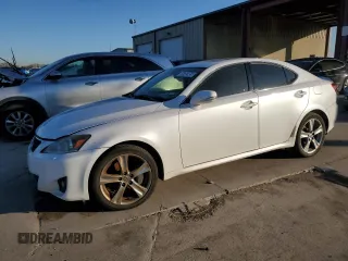 2012 Lexus IS 350 with VIN JTHBE5C22C5029199, listed as a Copart auction lot 48783955 with 180,497 mi miles and Clean Title. Bid and sale history available at DreamBid. Image 1.