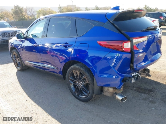 2019 Acura RDX w/A-Spec Pkg with VIN 5J8TC1H64KL011430, listed as a IAAI auction lot 41828462 with 83,791 mi miles. Bid and sale history available at carsss.com. Image 3.