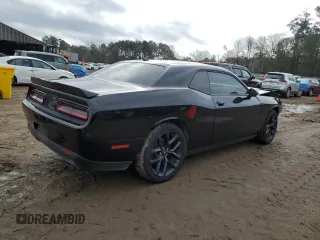 2020 Dodge Challenger SXT with VIN 2C3CDZAG3LH110451, listed as a Copart auction lot 43348335 with 111,317 mi miles and Salvage Title. Bid and sale history available at DreamBid. Image 3.