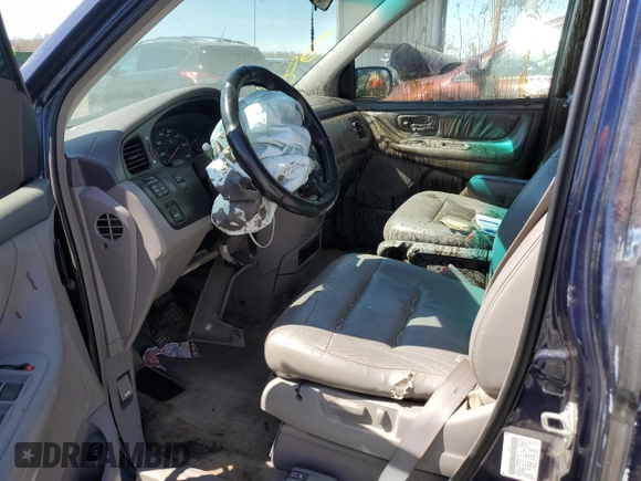 2004 Honda Odyssey EX-L z VIN 5FNRL18004B006350, wystawiony jako Copart lot #50289685 z przebiegiem 241 502 mil mil oraz Szkoda całkowita • Salvage title. Historia ofert i sprzedaży dostępna na DreamBid. Obrazek 7.