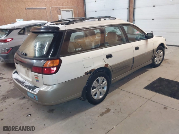 2002 Subaru Legacy Wagon Outback w/All Weather Pkg with VIN 4S3BH675027631668, listed as a IAAI auction lot 41491574 with 175,167 mi miles. Bid and sale history available at carsss.com. Image 4.