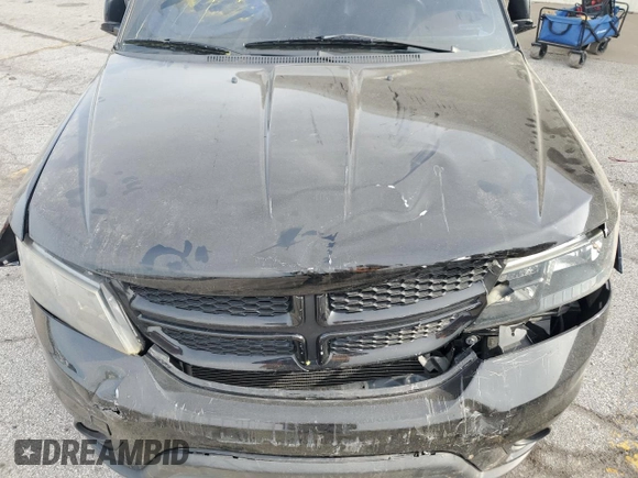 2017 Dodge Journey GT with VIN 3C4PDCEG4HT636722, listed as a Copart auction lot 48966635 with 86,249 mi miles and Salvage Title. Bid and sale history available at carsss.com. Image 13.