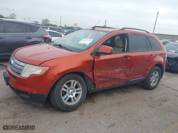 2008 Ford Edge SEL with VIN 2FMDK38C28BB09996, listed as a IAAI auction lot 41877516 with 188,960 mi miles. Bid and sale history available at carsss.com. Image 14.