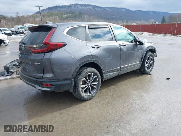 2020 Honda CR-V EX with VIN 2HKRW2H53LH640566, listed as a IAAI auction lot 41576428 with 88,813 mi miles. Bid and sale history available at carsss.com. Image 4.