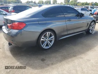 2016 BMW 4 Series 435i xDrive with VIN WBA3R5C59GK373864, listed as a Copart auction lot 71182154 with 133,585 mi miles and Salvage title. Bid and sale history available at DreamBid. Image 3.