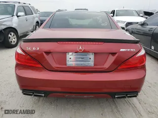 2014 Mercedes-Benz SL-Class SL 63 AMG with VIN WDDJK7EAXEF029105, listed as a Copart auction lot 75639724 with 0 mi miles and Non Repairable. Bid and sale history available at carsss.com. Image 6.