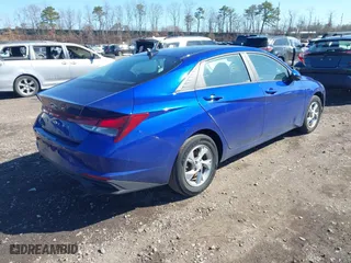 2023 Hyundai Elantra SE with VIN KMHLL4AG1PU557151, listed as a IAAI auction lot 41877575 with 40,329 mi miles. Bid and sale history available at carsss.com. Image 4.