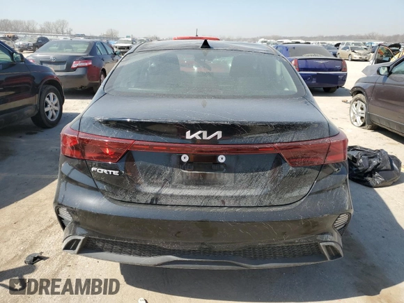 2024 Kia Forte LXS with VIN 3KPF24AD7RE824725, listed as a Copart auction lot 48891835 with 8,464 mi miles and Salvage Title. Bid and sale history available at carsss.com. Image 6.