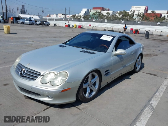 2003 Mercedes-Benz SL 500 with VIN WDBSK75F63F011626, listed as a IAAI auction lot 42475993 with 83,471 mi miles and . Bid and sale history available at DreamBid. Image 17.