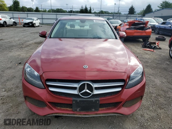 2018 Mercedes-Benz C 300 with VIN 55SWF4KB2JU270301, listed as a Copart auction lot 63283665 with 71,321 mi miles and Salvage title. Bid and sale history available at DreamBid. Image 5.