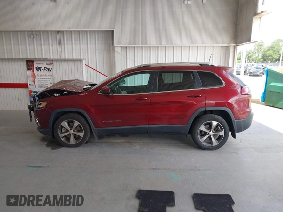 2019 Jeep Cherokee Limited с VIN 1C4PJLDX5KD406663, выставлен на аукционе IAAI как лот 42654588 с пробегом 55 635 миль миль и . История ставок и продаж доступна на DreamBid. Изображение 14.