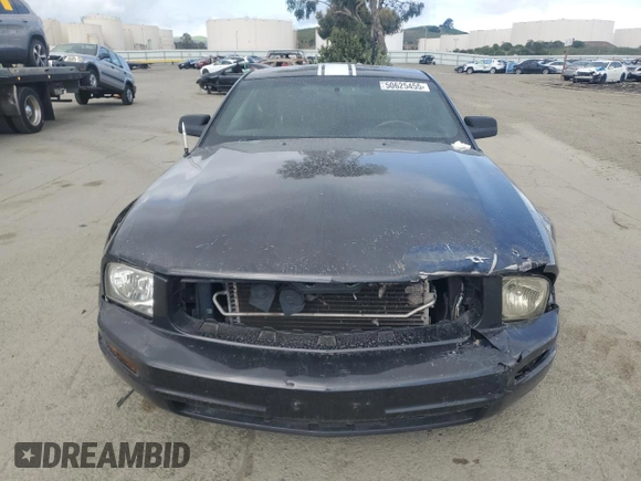 2008 Ford Mustang Deluxe with VIN 1ZVHT80N785203242, listed as a Copart auction lot 50625455 with 168,347 mi miles and Salvage Title. Bid and sale history available at carsss.com. Image 5.