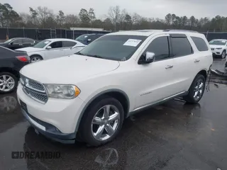 2011 Dodge Durango Citadel with VIN 1D4RD5GGXBC653192, listed as a IAAI auction lot 41727655 with 118,452 mi miles and . Bid and sale history available at DreamBid. Image 2.