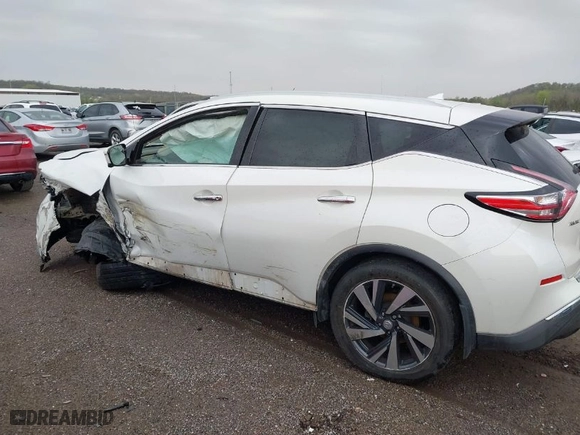 2015 Nissan Murano Platinum with VIN 5N1AZ2MH0FN237598, listed as a IAAI auction lot 41945540 with 177,934 mi miles. Bid and sale history available at carsss.com. Image 14.