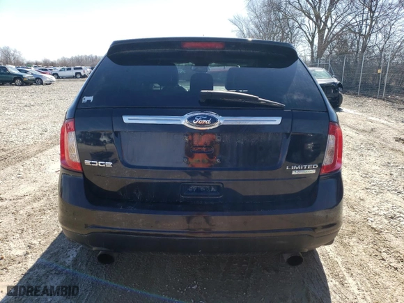 2013 Ford Edge Limited with VIN 2FMDK3K95DBA51566, listed as a Copart auction lot 46527175 with 191,093 mi miles and Salvage Title. Bid and sale history available at carsss.com. Image 6.