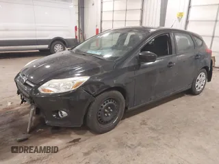 2012 Ford Focus SE with VIN 1FAHP3K22CL435609, listed as a IAAI auction lot 41716647 with 114,094 mi miles and . Bid and sale history available at carsss.com. Image 2.