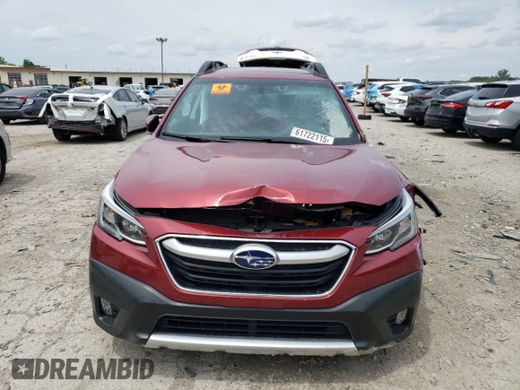 2022 Subaru Outback Limited with VIN 4S4BTANC0N3186987, listed as a Copart auction lot 61722115 with Not provided miles and Salvage title. Bid and sale history available at DreamBid. Image 5.