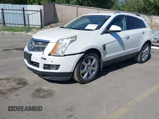2011 Cadillac SRX Turbo Premium Collection with VIN 3GYFNKE68BS532056, listed as a IAAI auction lot 42447059 with 104,969 mi miles and . Bid and sale history available at DreamBid. Image 2.
