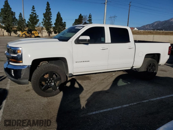 2018 Chevrolet Silverado 1500 LT with VIN 3GCPCREC3JG200722, listed as a Copart auction lot 48405655 with 97,384 mi miles and Salvage Title. Bid and sale history available at DreamBid. Image 1.
