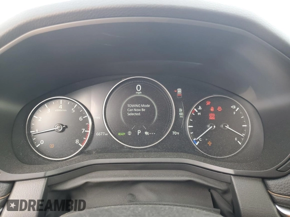2024 Mazda CX-90 Preferred Plus with VIN JM3KKCHD4R1165169, listed as a Copart auction lot 47855215 with 6,677 mi miles and Salvage Title. Bid and sale history available at DreamBid. Image 9.