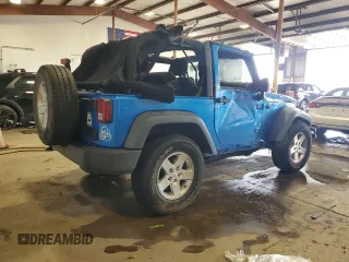 2015 Jeep Wrangler Freedom Edition z VIN 1C4AJWAG7FL520090, wystawiony jako Copart lot #62756975 z przebiegiem Nie podano mil oraz Szkoda całkowita • Salvage title. Historia ofert i sprzedaży dostępna na DreamBid. Obrazek 3.