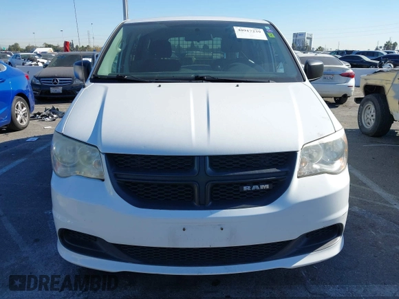 2014 Ram Cargo Van Tradesman with VIN 2C4JRGAG7ER182016, listed as a IAAI auction lot 40917239 with 183,562 mi miles. Bid and sale history available at carsss.com. Image 12.