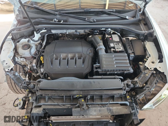 2021 Audi Q3 S line Premium Plus with VIN WA1EECF37M1124299, listed as a Copart auction lot 59994915 with 27,800 mi miles and Salvage title. Bid and sale history available at DreamBid. Image 12.