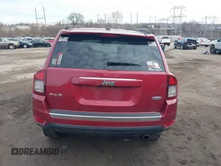 2016 Jeep Compass High Altitude Edition with VIN 1C4NJDEB1GD729471, listed as a IAAI auction lot 41616976 with 124,385 mi miles. Bid and sale history available at carsss.com. Image 17.